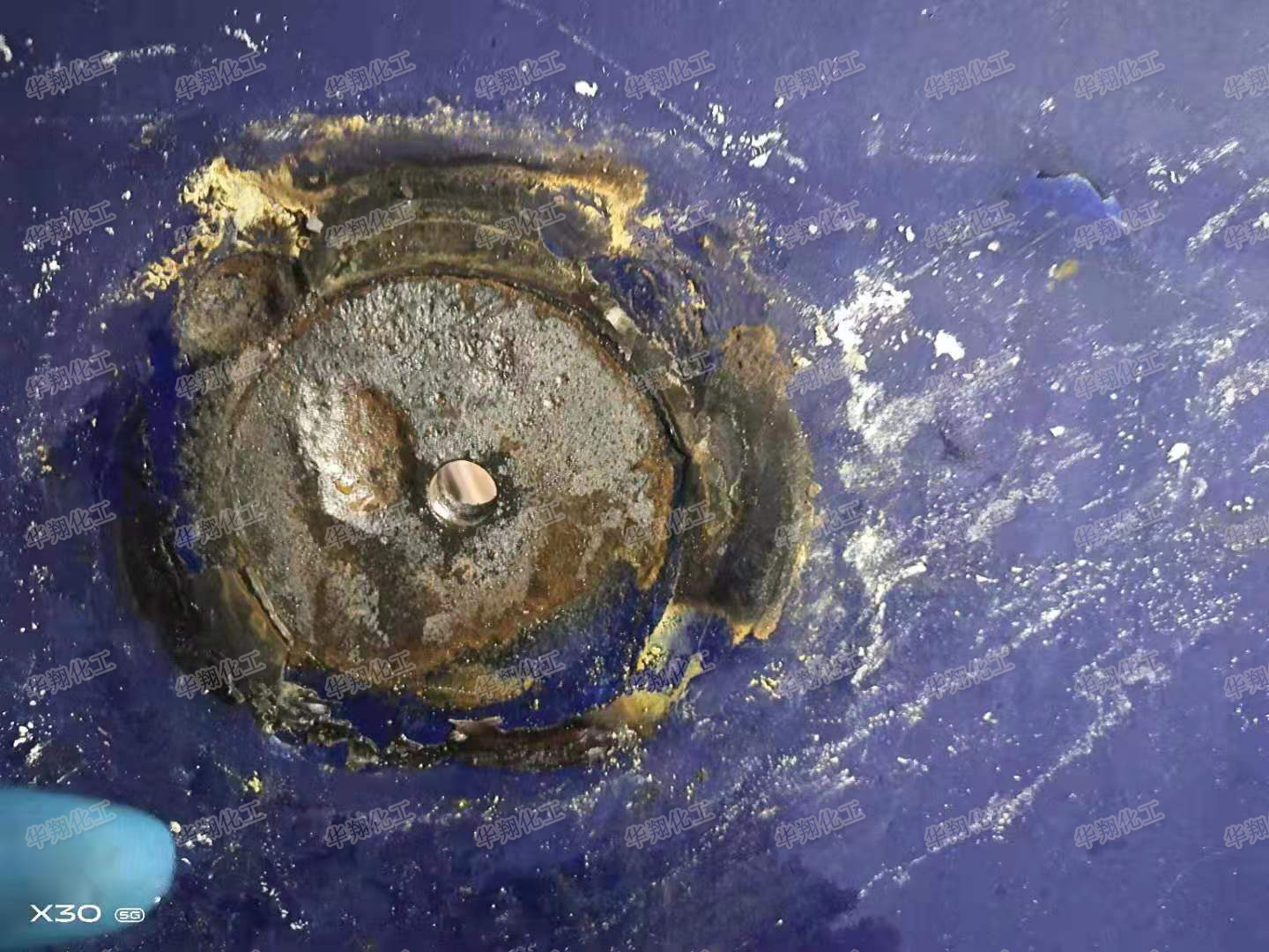 反應(yīng)釜修補(bǔ)前